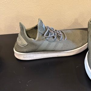 Adidas cloud foam green shoes